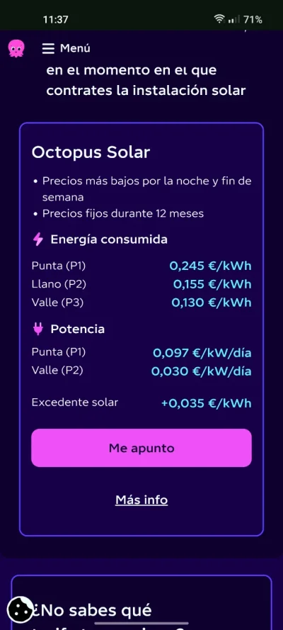 [Nergiza.com] Tarifas Interesantes para Fotovoltaica FV con Batería Virtual BV