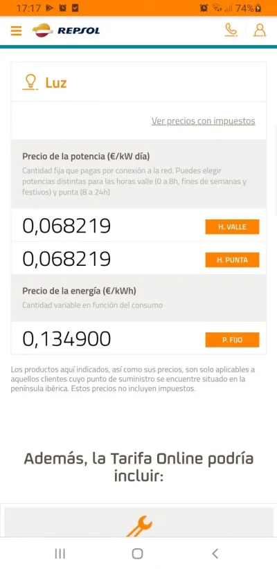 [Nergiza.com] Tarifas refugio hasta que se calme el PVPC
