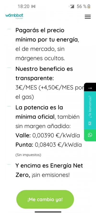 [Nergiza.com] Tarifas refugio hasta que se calme el PVPC