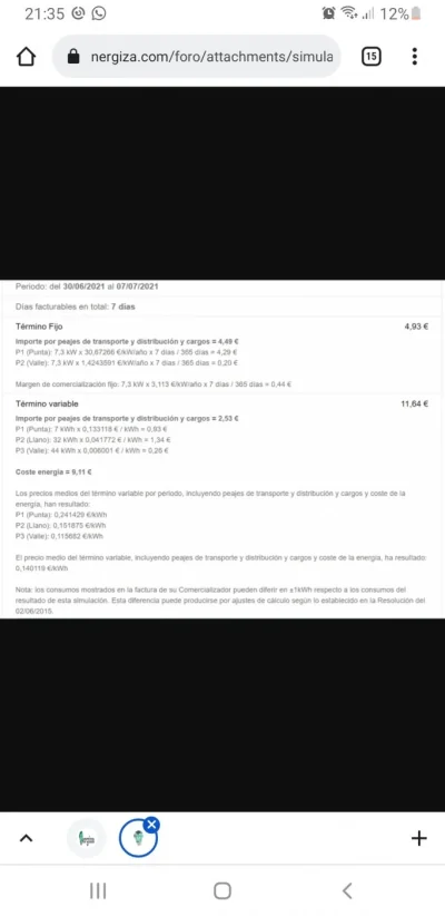 [Nergiza.com] Tarifas refugio hasta que se calme el PVPC