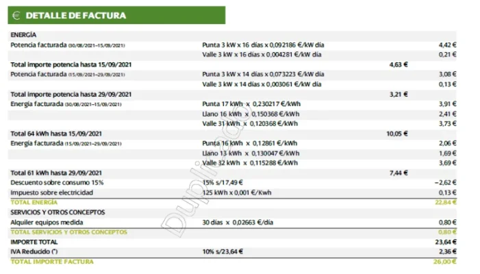 [Nergiza.com] Facturas IBERDROLA Clientes Plan Especial 15%